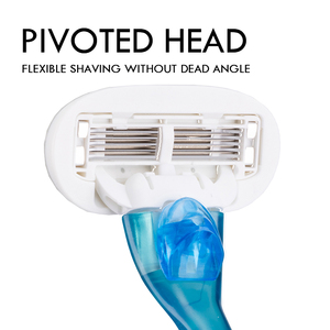 มีดโกนขนแบบสามใบมีดสำหรับผู้หญิง พร้อมรีฟิลเปลี่ยนได้ - Product Image 3