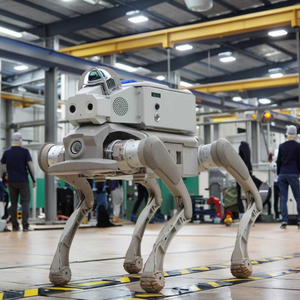 Robot lập trình thông minh Robot an ninh chó với hệ thống thị giác Nhận dạng khuôn mặt tự trị tránh chướng ngại vật toàn cảnh - Product Image 4