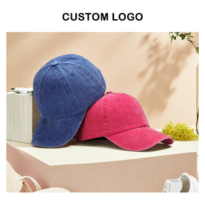 Gorra de Béisbol de 5 Paneles de Alta Calidad, Estilo Vintage Étnico Retro, Mezclilla Lavada, Visera Curva Profunda, Logotipo e Imagen Personalizables, Unisex - Product Image 2