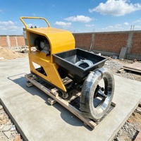 Machines à projeter du mortier fiables 220V avec fonctionnement continu pour un plâtrage mural efficace