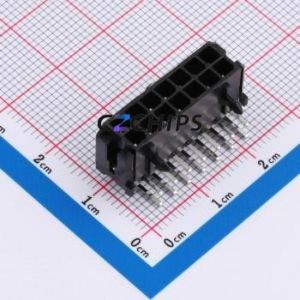 XDWF-C3030WR-2*7P Wire-to-Board Pin Header Bent Lead Through Hole,P=3mm Connector 2x7P 3mm Right Angle Insert 14P - Product Image 1