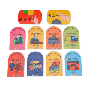 Vente flash Jeu de société en papier Monopoli Jeu familial amusant Jeu de société personnalisé sur le thème du <span class=keywords><strong>voyage</strong></span> - Product Image 3