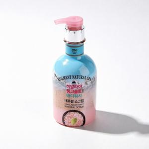 Gel Douche Exfoliant Naturel au Sel Rose de l'Himalaya On: The Body 400ml Formule K-Beauty - Product Image 1