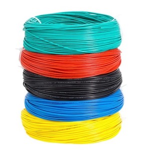 Siêu linh hoạt lõi đơn PVC dây cho RV H05V-K H07V-K đa <span class=keywords><strong>Strand</strong></span> 0.2-240 mét 22 26AWG dây đồng xây dựng Marine - Product Image 5