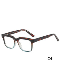 Nouveau luxe de haute qualité, rétro élégant, montures optiques épaisses à jambes larges, montures de lunettes carrées en acétate