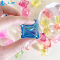 Capsules de lessive personnalisées multicolores à cavité unique JL 8g |   Perles parfumées longue durée en vrac