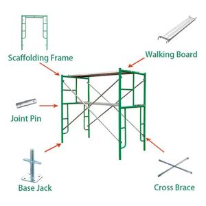 Échafaudage pliant en gros pour la construction de maisons - Échafaudage anti-déplacement - Product Image 2