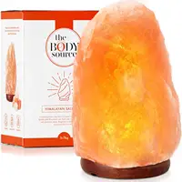 Pink Crystal Salt Lamps with Dimmer Switch