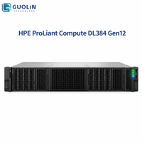 Serveur en rack HPE ProLiant Compute DL384 Gen12 pour applications de centre de données d'entreprise