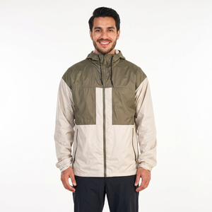 Custom Running Jacket Waterproof Light Weight Windproof Quick Dry Training Gym Sports Windbreaker Jacket - Product Image 1