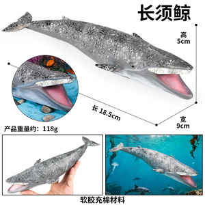 โมเดลสัตว์ทะเลจำลอง yxs สำหรับเด็ก ทำจากยางนิ่ม รูปปลา<span class=keywords><strong>วาฬ</strong></span>ครีบใหญ่ ฉลามขาว <span class=keywords><strong>วาฬ</strong></span>โอร์กา <span class=keywords><strong>วาฬ</strong></span>เบลูก้า <span class=keywords><strong>วาฬ</strong></span><span class=keywords><strong>สี</strong></span>ฟ้า <span class=keywords><strong>วาฬ</strong></span>ทะเล - Product Image 3