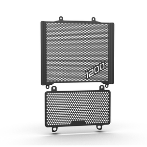 Grille de protection de radiateur et refroidisseur d'huile pour <span class=keywords><strong>Kawasaki</strong></span> <span class=keywords><strong>ZZR</strong></span> <span class=keywords><strong>1200</strong></span> / ZX-12 - Product Image 6