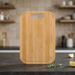 Tabla de Cortar Cuadrada de Madera Sheeraz International, 1.5 cm de Grosor, Ecológica, Sostenible, Duradera, Apta para Lavavajillas, Utensilios de Cocina - Product Image 3