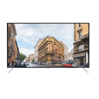Téléviseur intelligent LED Android 43 pouces 1080p 4K, 2 Go de RAM, 16 Go de stockage, certifié CE Rohs FCC, 350 cd/m2, écran large noir standard, 50 Hz, hôtel