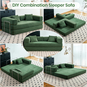 Gecomprimeerde Bank Modulaire Sectionele <span class=keywords><strong>Sofa</strong></span> Set Meubels Woonkamer Slaapbank Te Koop - Product Image 2