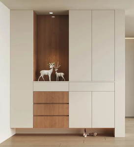 Armoire à chaussures moderne armoire de rangement multifonctionnelle - Product Image 2