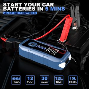 Câbles de démarrage professionnels <span class=keywords><strong>pour</strong></span> voiture, dispositif de charge de <span class=keywords><strong>batterie</strong></span> <span class=keywords><strong>pour</strong></span> démarreur de voiture et démarrage d'urgence de véhicule - Product Image 3