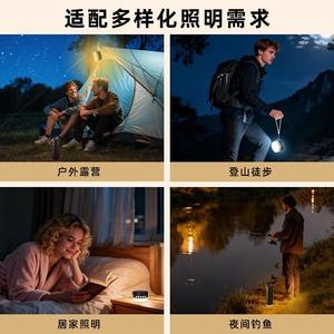 Lampe de camping portable à LED rechargeable avec changement de couleur pour tente, voyage et utilisation en parc - Product Image 5