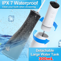 Produit le plus vendu sur Alibaba Hydropulseur Oral Irrigateur Dentaire Nettoyage des Dents Pick Jet Portable Voyage 300ml Hydropulseur