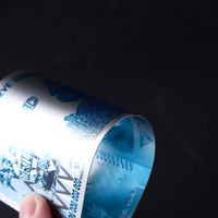 Vente en gros de cartes de collection souvenirs en plastique Feuille d'or 24K Euro Japon Zimbabwe Billets Modèle japonais Billet d'or Argent