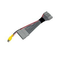 Câble convertisseur de prise vidéo de caméra arrière de stationnement de voiture pour Honda CRV/Breezf 32 broches adaptateur de fil de recul de stationnement
