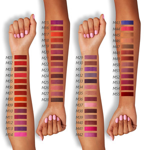 OEM Transparent Frosted Square Tube <b>Lip</b> Gloss Matte Glossy Moisturizing High Pigment Customizable Private Label - Product Image 3