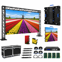 Écran LED de location P2.6 P3.91 avec maintenance avant et arrière, certifié CE RoHS FCC pour centre de conférences et spectacle scénique