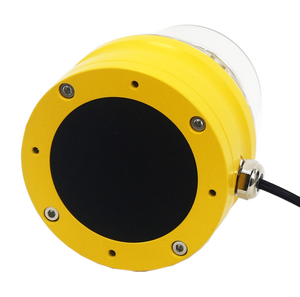 Segnalatore luminoso <span class=keywords><strong>lampeggiante</strong></span> a bassa intensità per ostacoli aeroportuali Tipo C (60-90 Fpm) GIALLO / BLU 40 cd al crepuscolo e di notte - Product Image 2