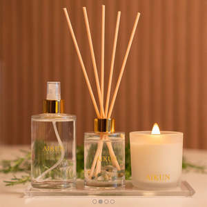 AIKUN Luxury Gift Package for Women Lavender <b>Candle</b> Mug and Flower Birthday Valentines Gift Box Set - Product Image 4