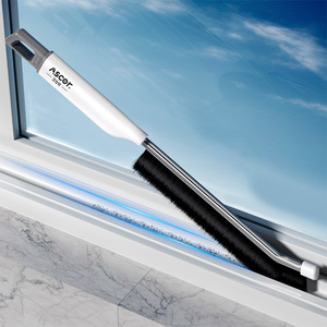 Ascor Crevice <b>Cleaning</b> Brush Nylon Bristle Multi Functional For Window Sill Bathroom Floor - Product Image 1