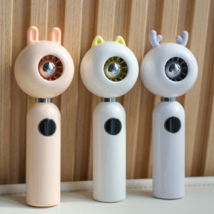 Popolare ricaricabile quattro marce velocità del vento portatile ventola di raffreddamento ad aria Design carino leggero esterno pratico piccolo ventilatore 3000mAh - Product Image 5