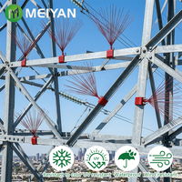 Pointes anti-oiseaux galvanisées résistantes aux intempéries pour lignes de transmission et infrastructures utilitaires – Système fiable de contrôle des oiseaux