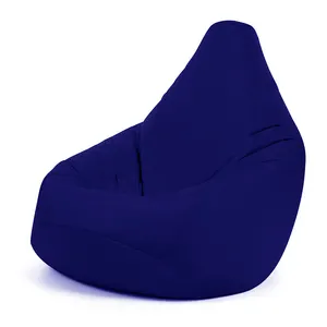 设计精美的手工豆袋沙发椅可以填充室内懒人躺椅