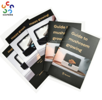 Servicio de impresión de Libros Personalizados de fábrica, guía encuadernada de tapa blanda, catálogo Manual, folleto, folleto de impresión