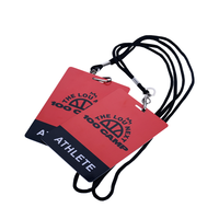 Lanière en polyester avec logo sublimé personnalisé Porte-carte d'identité numérique et offset