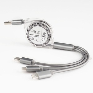 Hot Khuyến Mại Bán USB Cáp Mở Rộng 3 Trong 1 Căng Linh Hoạt Điện Thoại Dữ Liệu Charger Cable Đối Với <span class=keywords><strong>iPhone</strong></span> Cho HuaWei Cho samsung - Product Image 3