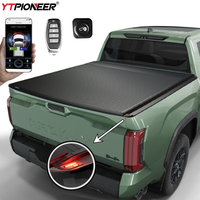 Couvre-benne rigide rétractable à profil bas pour Toyota Tundra 2024 2025, 5.5 et 6.5 pieds