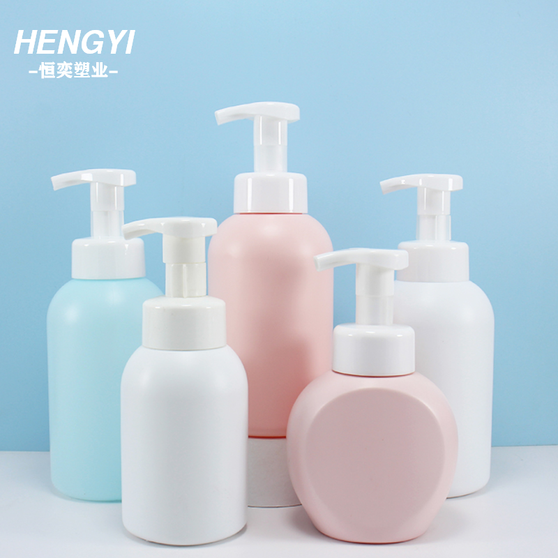 Stock Supply 300ml 500ml Hand Washing Foam Bottle for Mousse Bottle Bath Foam Bottle