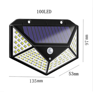Lampes <span class=keywords><strong>de</strong></span> rue <span class=keywords><strong>à</strong></span> induction solaire Éclairage mural <span class=keywords><strong>à</strong></span> led <span class=keywords><strong>Détecteur</strong></span> <span class=keywords><strong>de</strong></span> <span class=keywords><strong>mouvement</strong></span> Lampes murales <span class=keywords><strong>à</strong></span> led pour jardin <span class=keywords><strong>extérieur</strong></span> - Product Image 2