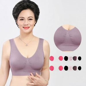 Soutien-gorge <span class=keywords><strong>de</strong></span> <span class=keywords><strong>sport</strong></span> sans armatures pour femmes, dos nageur, maintien moyen, avec rembourrage amovible - Product Image 5