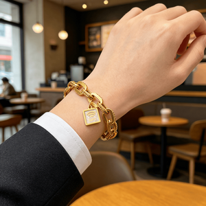 Pulsera NFC <span class=keywords><strong>de</strong></span> Acero Inoxidable para Tarjetas <span class=keywords><strong>de</strong></span> Visita Digitales OEM/ODM, Sin Necesidad <span class=keywords><strong>de</strong></span> Carga, Control <span class=keywords><strong>de</strong></span> Acceso RFID Inteligente - Product Image 6