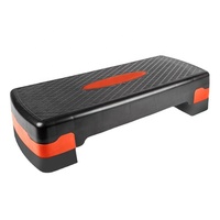 Plataforma de Ejercicio Ajustable Antideslizante de 68 cm, Material Duradero de PP+TPE, para Cardio, Yoga, Gimnasio, Entrenamiento, Fitness, Aeróbic