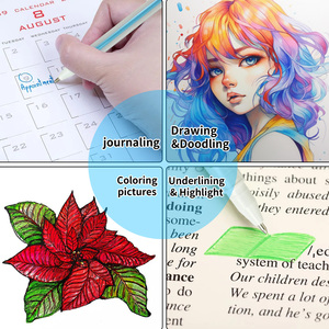 मुफ्त नमूने ग्लिटर 0.7 मिमी 60/<span class=keywords><strong>100</strong></span> मल्टीकोर प्लास्टिक जेल पेन कला स्केच हस्तनिर्मित डायरी और रचनात्मक डूडलिंग के लिए सेट - Product Image 6