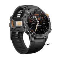 Reloj Inteligente con Tarjeta SIM 4G, 2+16 GB, Pantalla AMOLED de 1.5 Pulgadas, WiFi, GPS, Videollamadas, Descarga de YouTube, Asistente de Voz con IA, IP67