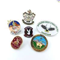 Vente en gros de broches personnalisées tendance et mignonnes, badges métalliques avec logo, broches en émail dur et doux, épingles de revers