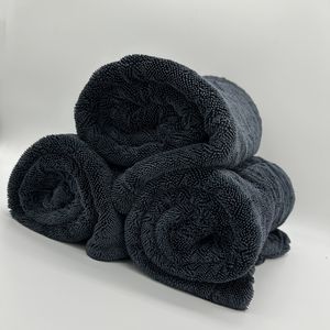 ผ้าไมโครไฟเบอร์ซับน้ำได้ดีแห้งเร็วผ้าชามัวร์ขนาดใหญ่สำหรับรถยนต์และกระจกรถยนต์ - Product Image 1