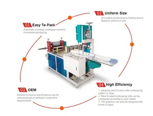 Máquina plegable de papel Industrial, fabricación de toallas higiénicas, carpeta de inserción