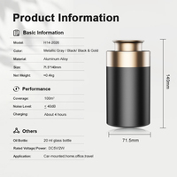 Diffuseur de parfum pour voiture en gros DANQ, machine d'aromathérapie sans eau à commande tactile silencieuse 2000mAh pour maison, bureau, marque privée
