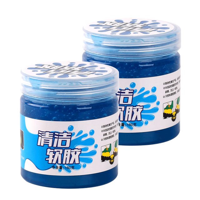 Car Interior Air Vent Cleaning Gel Slime Dashboard Laptop Keyboard Putty Detailing Dust Removal Tool Corner Gap Cleaner Mud