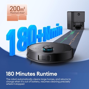 Aspirateur robot auto-vidant <span class=keywords><strong>Ultenic</strong></span> T20 Pro en gros, autonomie de 180 minutes, navigation LiDAR, anti-collision, contrôlé par application, poils d'animaux - Product Image 3